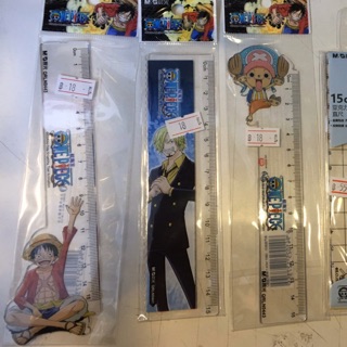 ไม้บรรทัด one piece 15 cm