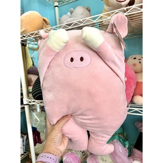 Moshi Moshi ของแท้ พร้อมส่ง ตุ๊กตา ตุ๊กตาสัตว์ หมู สีชมพู คิ้วท์ๆ ขนนุ่มๆ จากร้านโมชิโมชิ