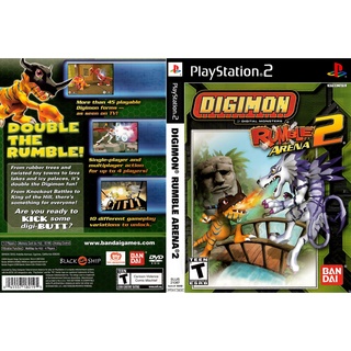 แผ่นเกมส์ PS2 Digimon Rumble Arena 2   คุณภาพ ส่งไว (DVD)