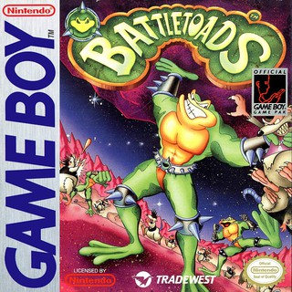 ตลับเกมส์บอย GB GBC GBA Battletoads (USA, Europe)