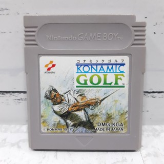 ตลับแท้ [GB] [0010] Konamic Golf (Japan) (DMG-KGA) Gameboy Game Boy Original เกมบอย