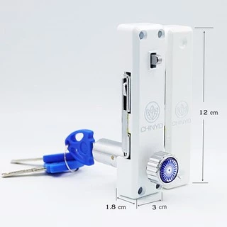 กุญแจประตูบานเลื่อนชินโย QUALITY DOOR LOCK