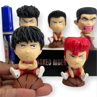 โมเดล Slam Dunk สแลมดังก์ เซ็ท5ตัว ขนาด8cm.