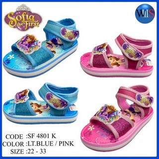 AERA รองเท้าแตะรัดส้น ลายลิขสิทธิ์ Sofia the First รุ่น SF-4801