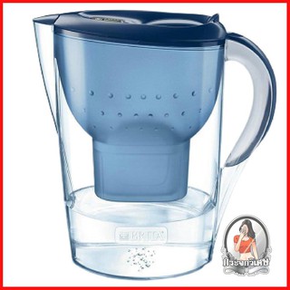 เครื่องกรองน้ำดื่ม เครื่องกรองน้ำ ไส้กรอง เหยือกกรองน้ำ BRITA Marella XL 3.5 ลิตร สีน้ำเงิน 
 เทคโนโลยี MAXTRA + MicroFl