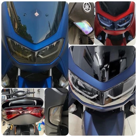 ฟิล์มกันรอยไฟหน้า ไฟเลี้ยว ไฟท้าย NMAX 2020-2024