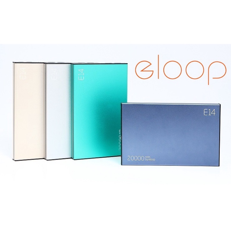 E14 Power Bank แบตสำรอง ความจุ 20000mAh พร้อมสายชาร์จ พาวเวอร์แบงค์ แบตเตอรี่สํารอง