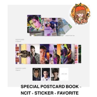 [พร้อมส่ง] NCT127 SPECIAL POSTCARD BOOK - NCIT + STICKER + FAVORITE /JAEHYUN,TAEYONG,MARK,JUNGWOO,HAECHAN,TAEIL