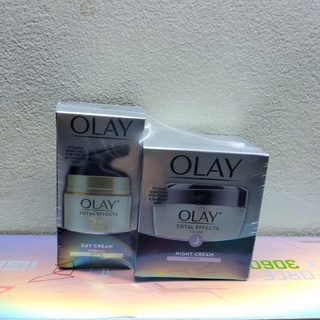 (แพ็คคู่)Olay Total Effects 7 in 1 Day + Night Cream 50g OLAY แท้100% พร้อมจัดส่ง