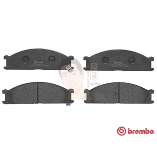 P24 026B ผ้าเบรก F (แท้ BREMBO รุ่น Black) NISSAN เออร์แวน Urvan 2.5 2.7D (รถตู้) ปี1988-1996 /เทอร์ราโน่ Terrano 3.0...