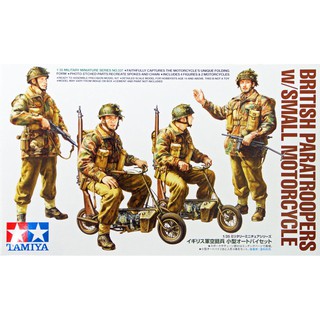 Tamiya 1/35 TA35337 BRITISH PARATROOPERS W/SMALL MOTOR