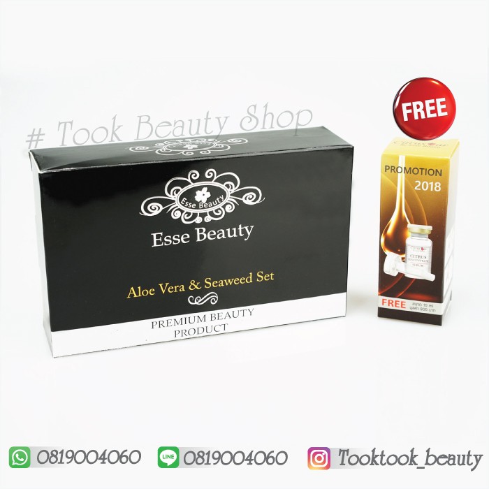 Esse´ Beauty เอสเซ่ บิวตี้ ครีมบำรุงผิวหน้า กล่องดำ แถม สเตมเซลล์ส้ม 10 Ml.