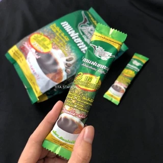 กาแฟเขาทะลุ 3in1 สูตรเข้มคูณสอง (25ซอง) Double Shot แบรนด์ Coffee Khaotalu จากเกษตรกรทำสวนเขาทะลุ