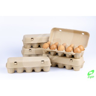 กล่องไข่กระดาษ 10 ฟอง (จัมโบ้) แพค 75 ชิ้น (ตกชิ้นละ 7.53 บา…