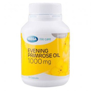 Mega Evening Primrose Oil อีฟนิ่งพริมโรส (30 แคปซูล )Exp.22/2/23