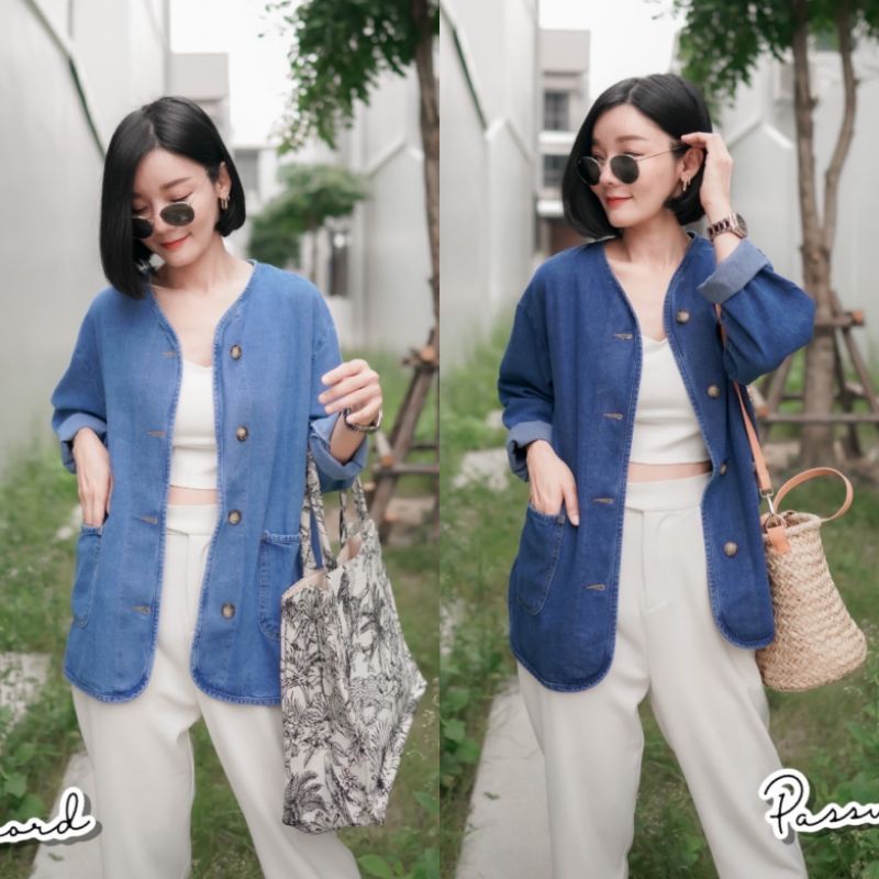 PW#เสื้อคลุม#เสื้อคลุมยีนส์#password