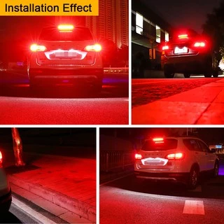1 ชิ้น 27LED หลอดไฟเบรกท้ายรถยนต์ T20 7440 W21W 7443 1157 BAY15D 1156 หลอดไฟเลี้ยว ไฟเบรค แฟลชสามครั้ง