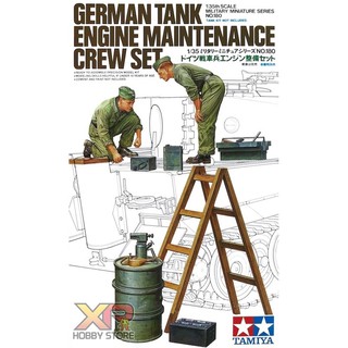 [Tamiya] 1/35 : German Tank Engine Maintenance Crew (TA 35180)