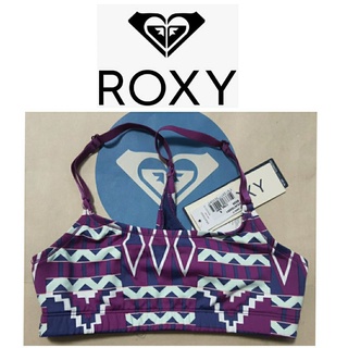 ของแท้...Sport bra ROXY ผ้านุ่มใส่สบาย ระบายอากาศ และแห้งเร็ว