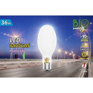 หลอดแสงจันทร์ ทรง Bowling LED (ED90) 36 วัตต์