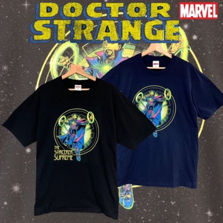 เสื้อยืดMarvel_ลิขสิทธิ์แท้ลายDr.Strangeสีดำ/สีกรม.(mvx01)