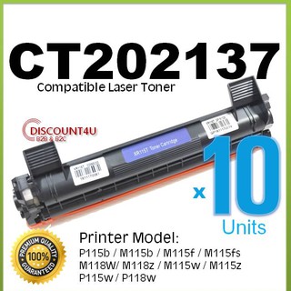 **Pack10** Discount4U Toner p115 รุ่น CT202137 ใช้กับ P115b/M115b/M115f/M115fs/M118W/ M118z/M115w/M115z/P115w/P118w