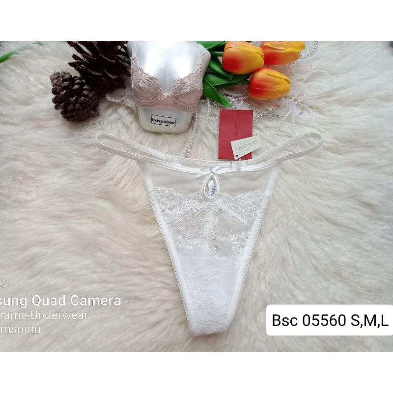 Bsc Size S,M,L ชุดชั้นใน/กางเกงชั้นใน ทรงจีสตริง (G string) 05560