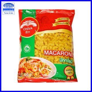 มักกะโรนี ตรา ชีวา ขนาด 500 กรัม (maccaroni Chiva 500 g.)