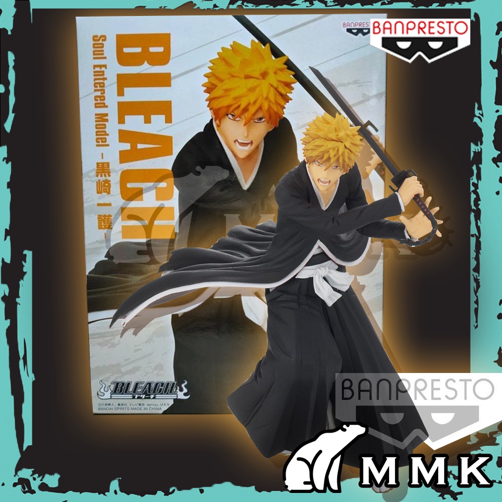 ICHIGO KUROSAKI - BLEACH SOUL ENTERED MODEL - BANPRESTO | Shopee Thailand