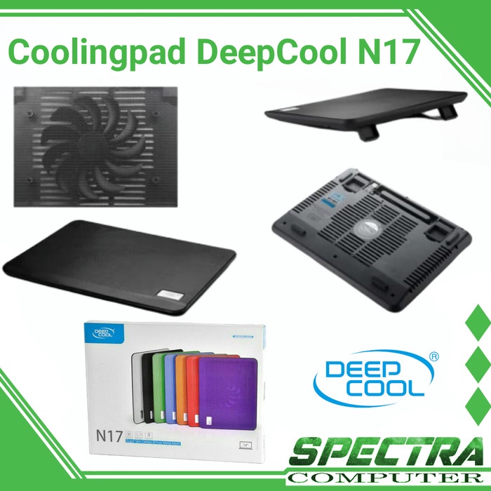 Deepcool N17 พัดลมระบายความร้อน N17 สําหรับแล็ปท็อป