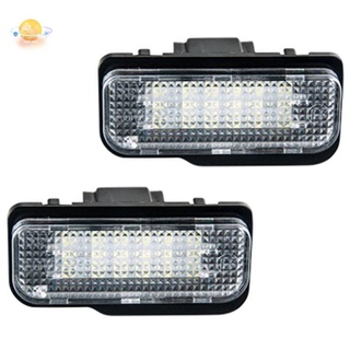 ไฟ Led ติดป้ายทะเบียนรถยนต์ สําหรับ Mercedes-Benz W203 5D W211 W219 R171