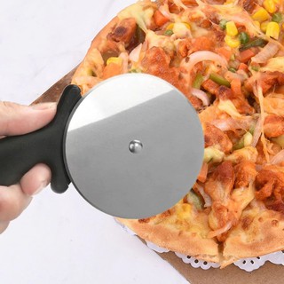 ที่ตัดพิซซ่า ตัดแป้ง ด้ามพลาสติก ลูกกลิ้งเดี่ยว (Pizza Cutter)