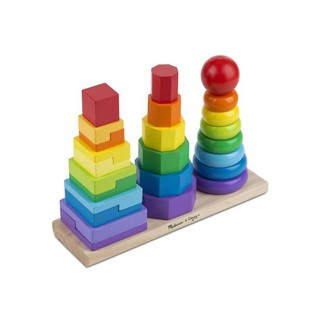 Melissa &amp; Doug - Geometric Stacker