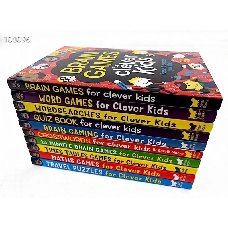 For Clever Kids Brain Games : 10 Books Collection Set By Dr.Gareth Moore