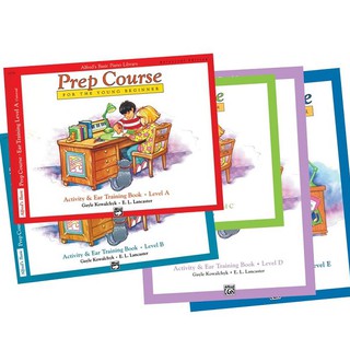 Alfreds Piano Prep Course: Lesson, Theory, Ear Training, Technic, Solo, Notespeller (Book A,B,C,D,E,F)