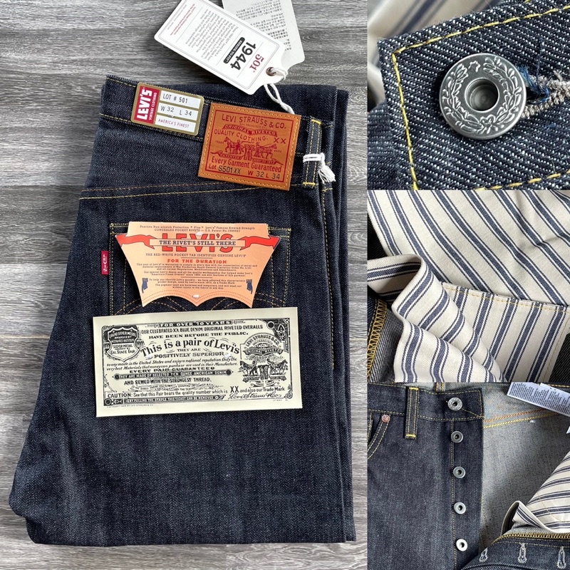Levi's LVC 1944 S501XX MADE IN JAPAN รุ่นสงครามโลก
