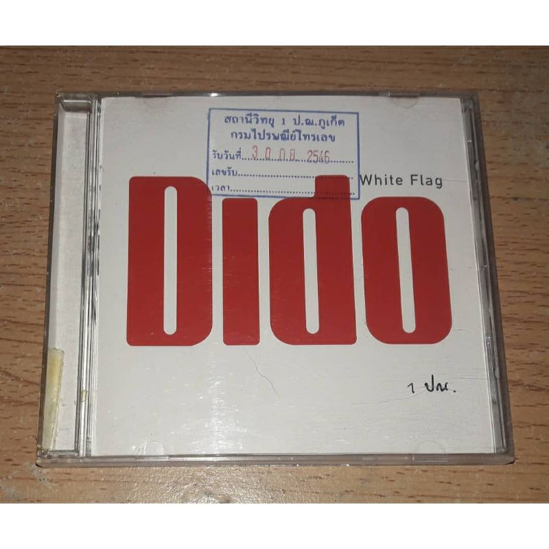 Dido :ซีดี Promo CD Single White Flag