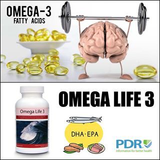 น้ำมันปลา Omega Life-3 ต้องดูที่ DHA 400 EPA 800 อยู่ใน PDR คู่มือแพทย์ จากอเมริกา
