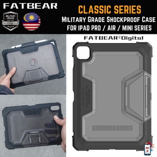 Fatbear เคสซิลิโคน ลายทหาร กันกระแทก สําหรับ iPad Mini 6 Pro 11 12.9 M2 M1 Air 5 4 10.9 10 9 8 7 10.2