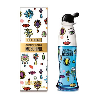 [น้ำหอมแท้!!] Moschino So Real Cheap &amp; Chic Edt 100 ml. ( กล่องซีล )