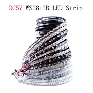 Xnbada แถบไฟ Led Dc5V Ws2812B 30 60 74 96 144 Leds Ws 2812 Ip30 / 65 กันน้ําได้