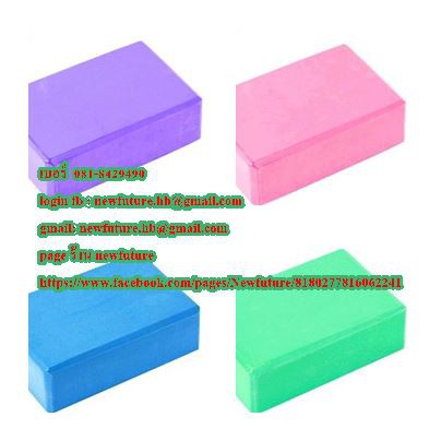 Y-012Yoga Block box yoga บล็อกโยคะ บล็อกช่วยทรงตัว โยคะ ทิลาทิส กีฬา ฟิตเนส