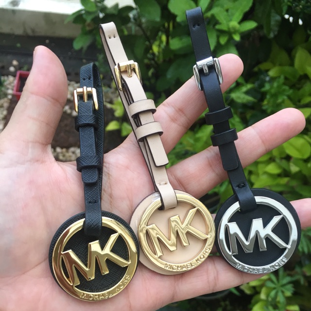 🇺🇲🇺🇲 แท๊คห้อยกระเป๋า MK Hangtag Tag Micheal Kors MK แท้  พวงกุญแจ