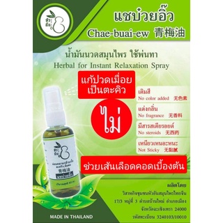 สเปรย์กันยุง แมลงสัตว์กัดต่อย แก้ปวดเมื่อย เส้นเลือดคอด สมุนไพรสูตรเย็น ผ่อนคลายกล้ามเนื้อ เป็นตะคริว ปวดน่อง