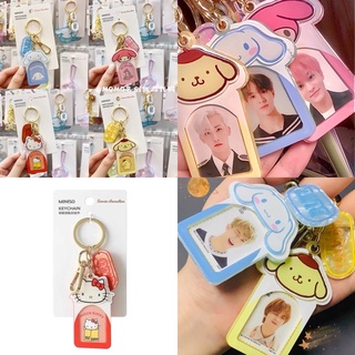 พร้อมส่ง‼️พวงกุญแจใส่ ID PHOTO SANRIO ลิขสิทธิ์แท้💯