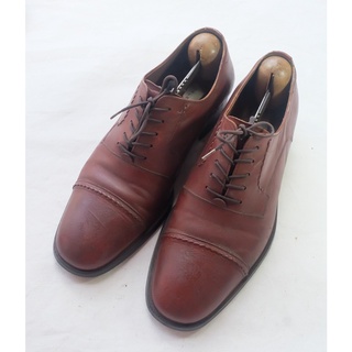 Balenciaga Leather Derby Shoes Size 41EU สีน้ำตาล มือสอง ของแท้