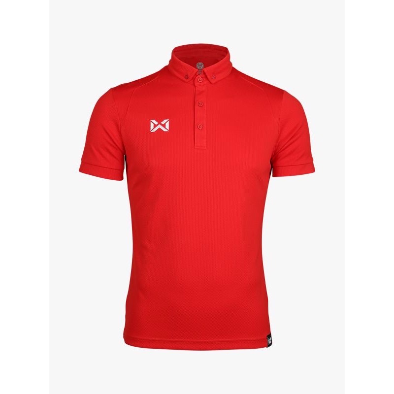 WARRIX เสื้อโปโล รุ่น WA-3324 / WA-PLA024  สีแดง