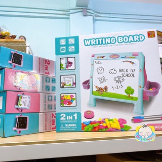 (ใส่โค้ด MYDECTKB ลด 50฿) กระดาน white+black board มีขาตั้ง