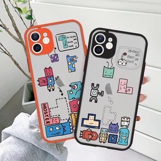 เคสโทรศัพท์มือถือแบบนิ่ม กันกระแทก ลายมอนสเตอร์ ลูกบาศก์ สําหรับ OnePlus 6 7 8 9 PRO 9R 9RT 6T 7T