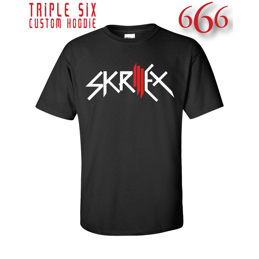 TRIPLESIX - เสื้อยืดดีเจ - Skrillex